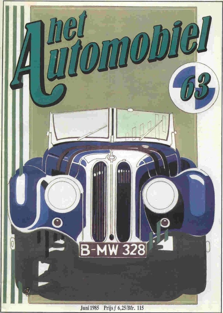 Het Automobiel 63 BMW 328 (1937), SM, Ford Edsel, Schutter, Ophalen of Verzenden, Nieuw, Citroën