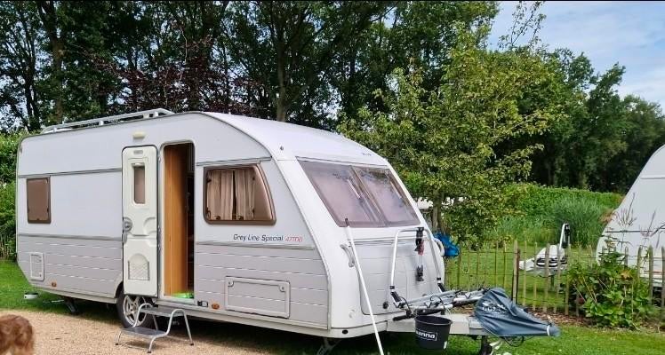 Caravan Kip Grey line special 47tdb, Caravans en Kamperen, Tenten, tot en met 4, Ophalen of Verzenden