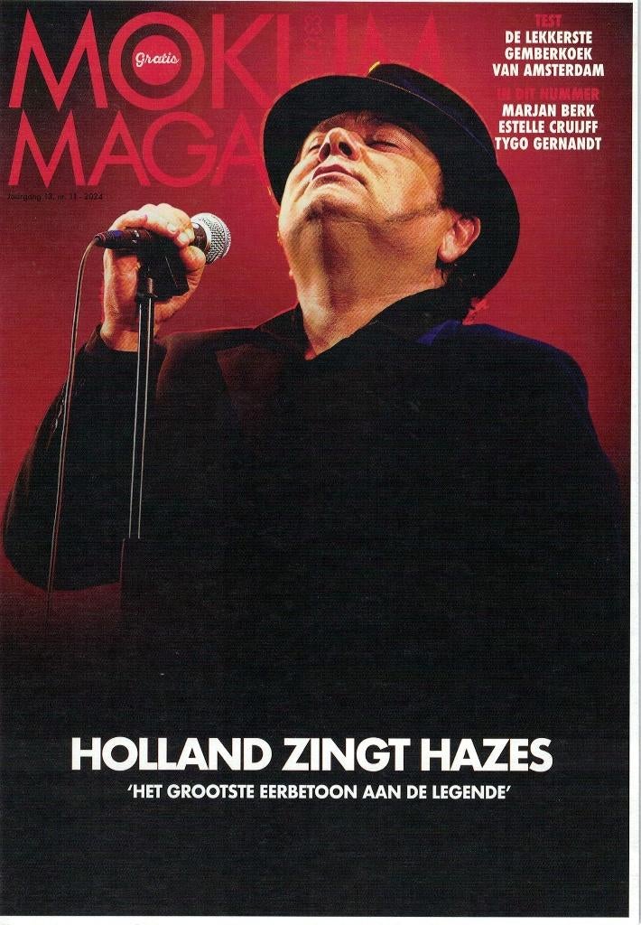 André Hazes in MOKUM Magazine - november 2024., Ophalen of Verzenden, Nieuw