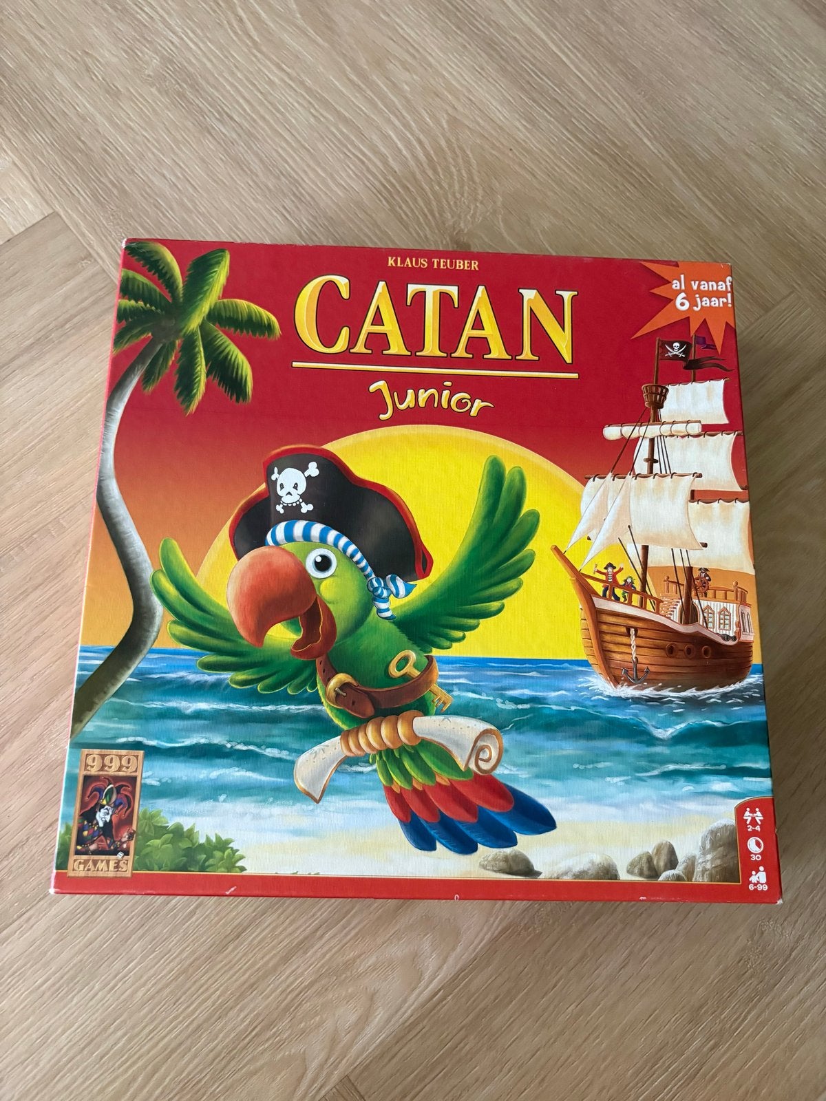 Catan Junior Bordspel - Avontuur voor Jonge Piraten, Drie of vier spelers, Ophalen, Gebruikt