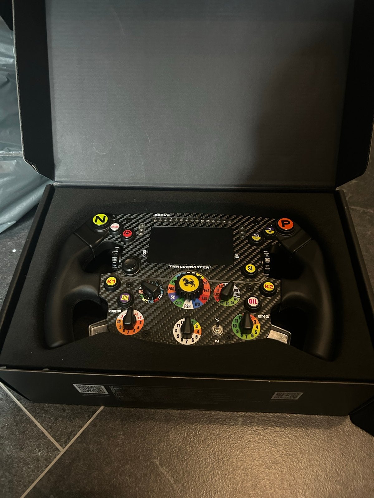Thrustmaster sf 1000 Ferrari F1 Wheel Add-On zsm weg, Ophalen, Racestuur, PlayStation, Zo goed als nieuw