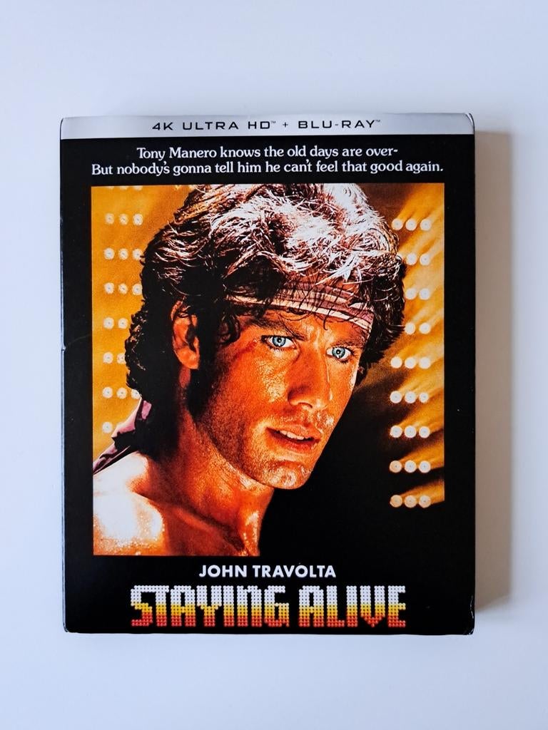 Staying Alive (4K Ultra HD + Blu-ray) [Kino Lorber], Ophalen of Verzenden, Zo goed als nieuw, Klassiekers