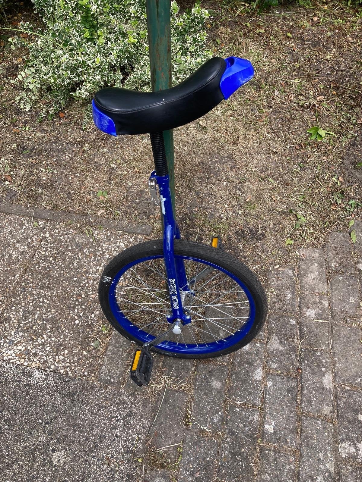 Terra Bikes eenwieler blauw, Fietsen en Brommers, Fietsen | Eenwielers, Ophalen, Zo goed als nieuw
