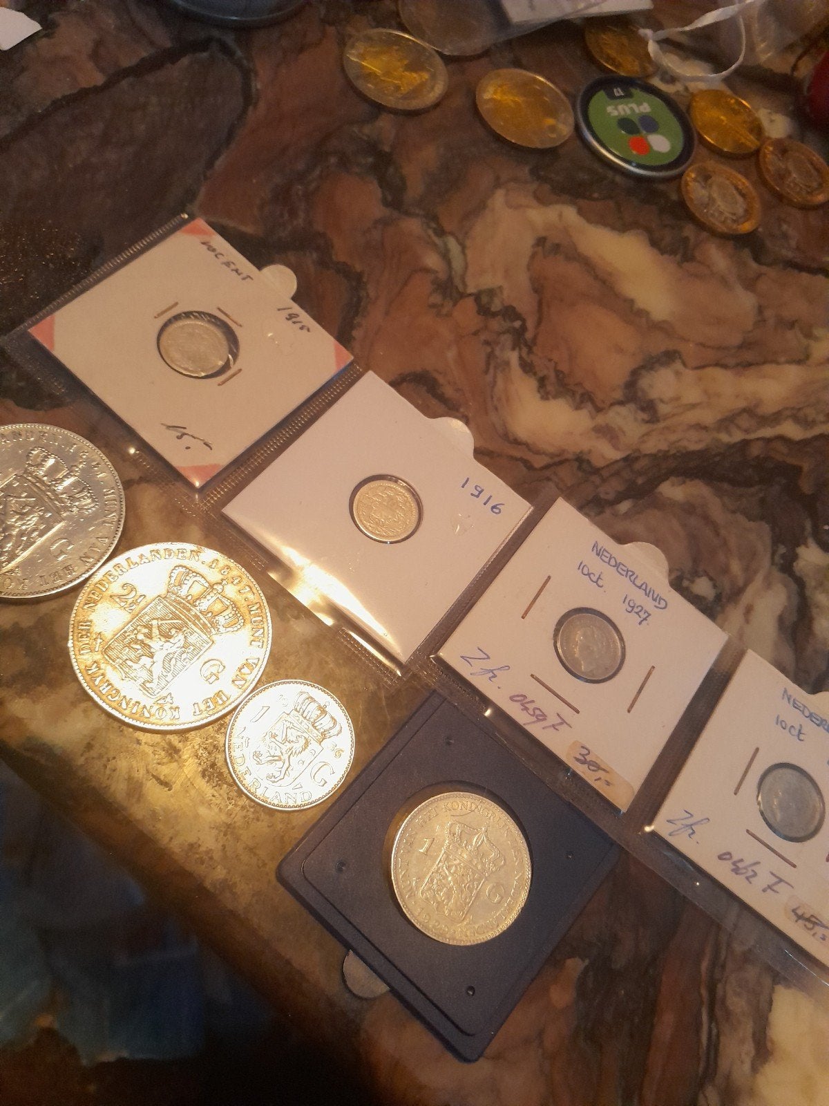 diverse nederlandse munten - koning Willem II, III, wilhelmi, Zilver, Overige waardes, Koning Willem II, Verzenden