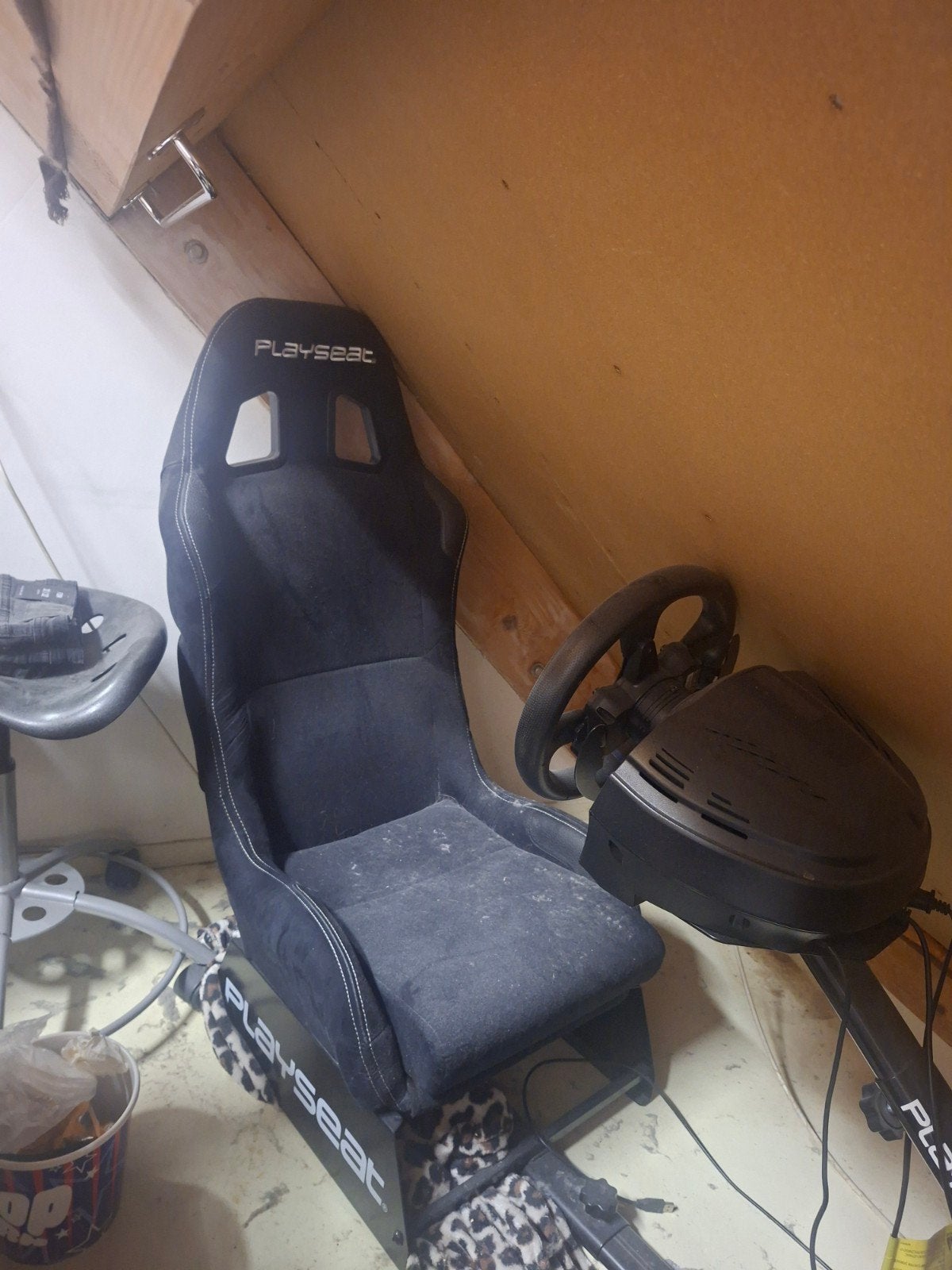 playseat + t300rs, Ophalen, Zo goed als nieuw, Playseat of Racestoel