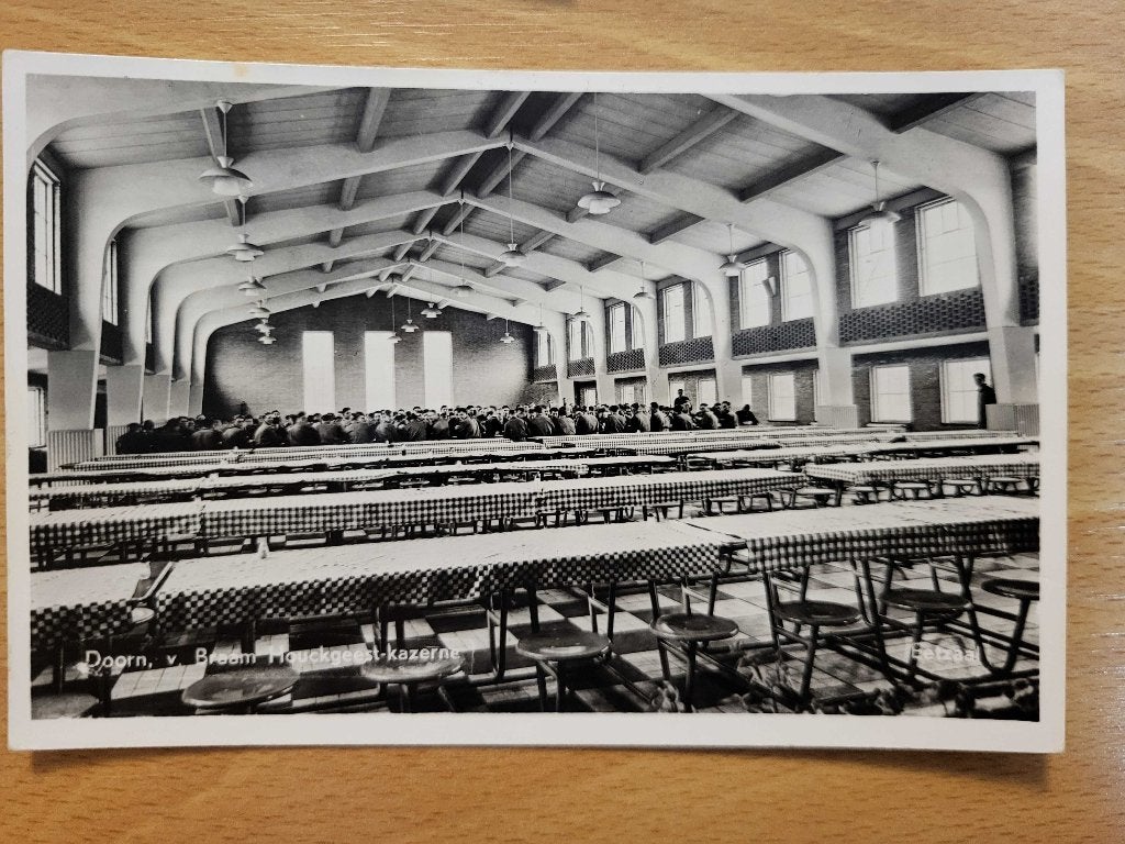ansicht DOORN van Braam houckgeest kazerne, Ophalen of Verzenden, Voor 1920, Utrecht