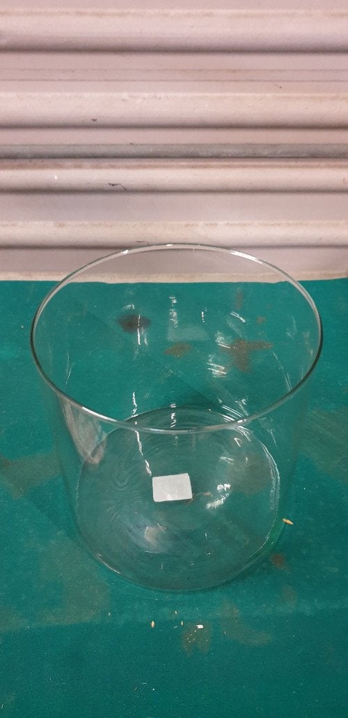 vaas glas cilinder vorm, Ophalen of Verzenden