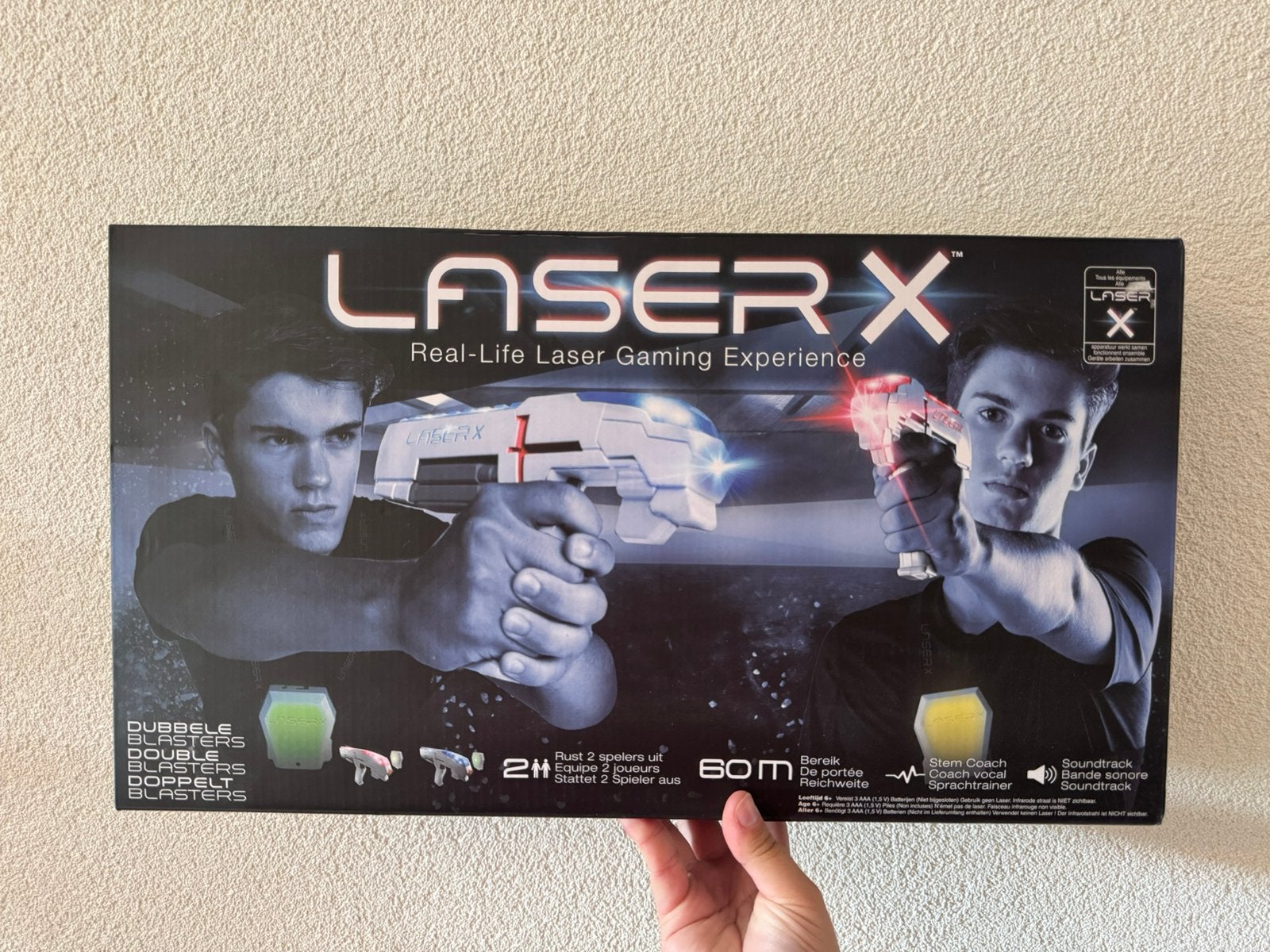 Lasergamen, Kinderen en Baby's, Speelgoed | Buiten | Actiespeelgoed, Ophalen of Verzenden, Zo goed als nieuw