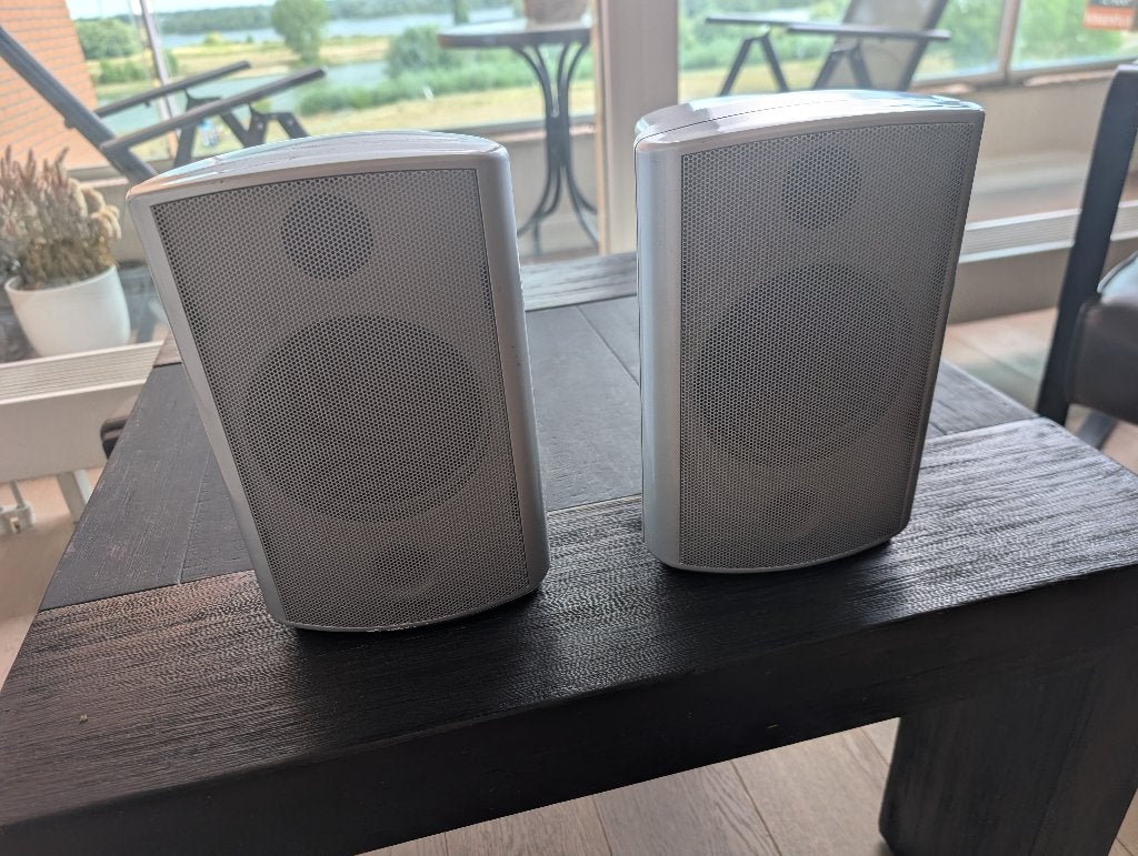 2 speakers TMA compact 20 top voor surround, Overige merken, Gebruikt, Speakerset, Ophalen of Verzenden