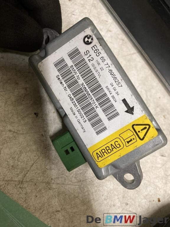 Airbag sensor BMW E65 65776956257, Gebruikt, Ophalen of Verzenden, BMW, BMW