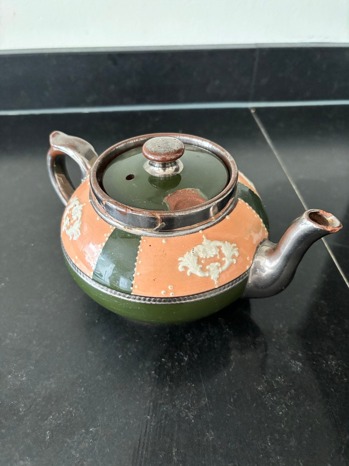 Antieke Engelse theepot Gibson & Sons (1924), Antiek en Kunst, Ophalen of Verzenden