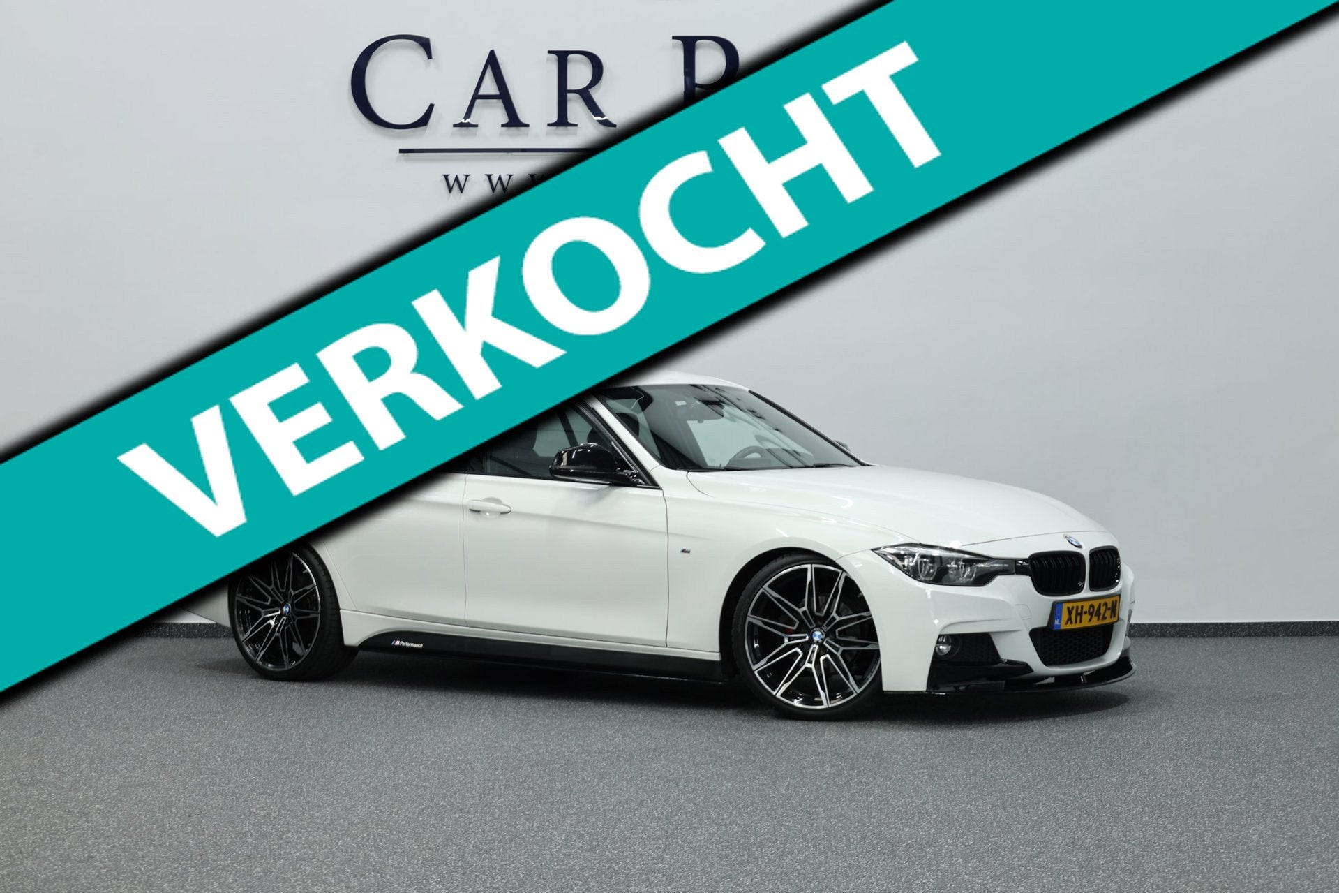 BMW 3-serie 320i M-Performance M-Sport/LED/VIRTUAL/LEER+S.VE, Auto's, Automaat, Achterwielaandrijving, Euro 6, 4 cilinders