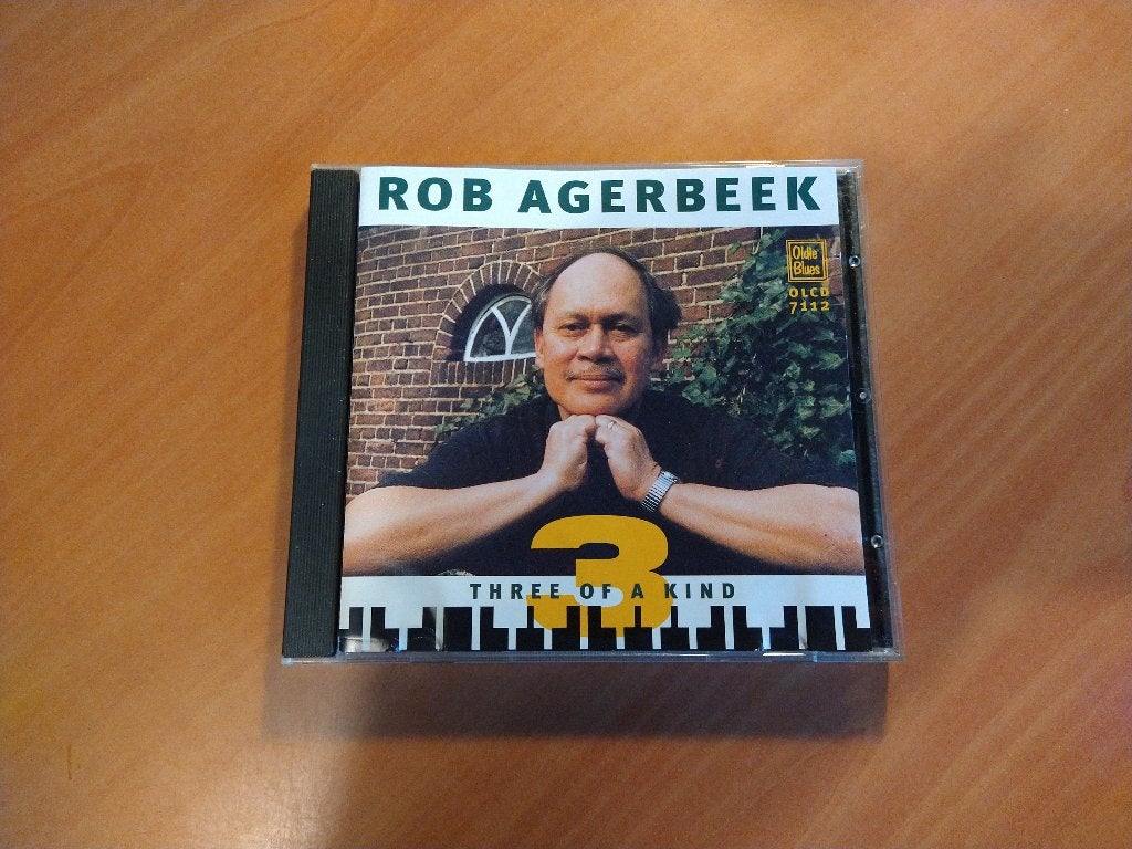 CD Rob Agerbeek – Three Of A Kind, Ophalen of Verzenden, Zo goed als nieuw, Blues