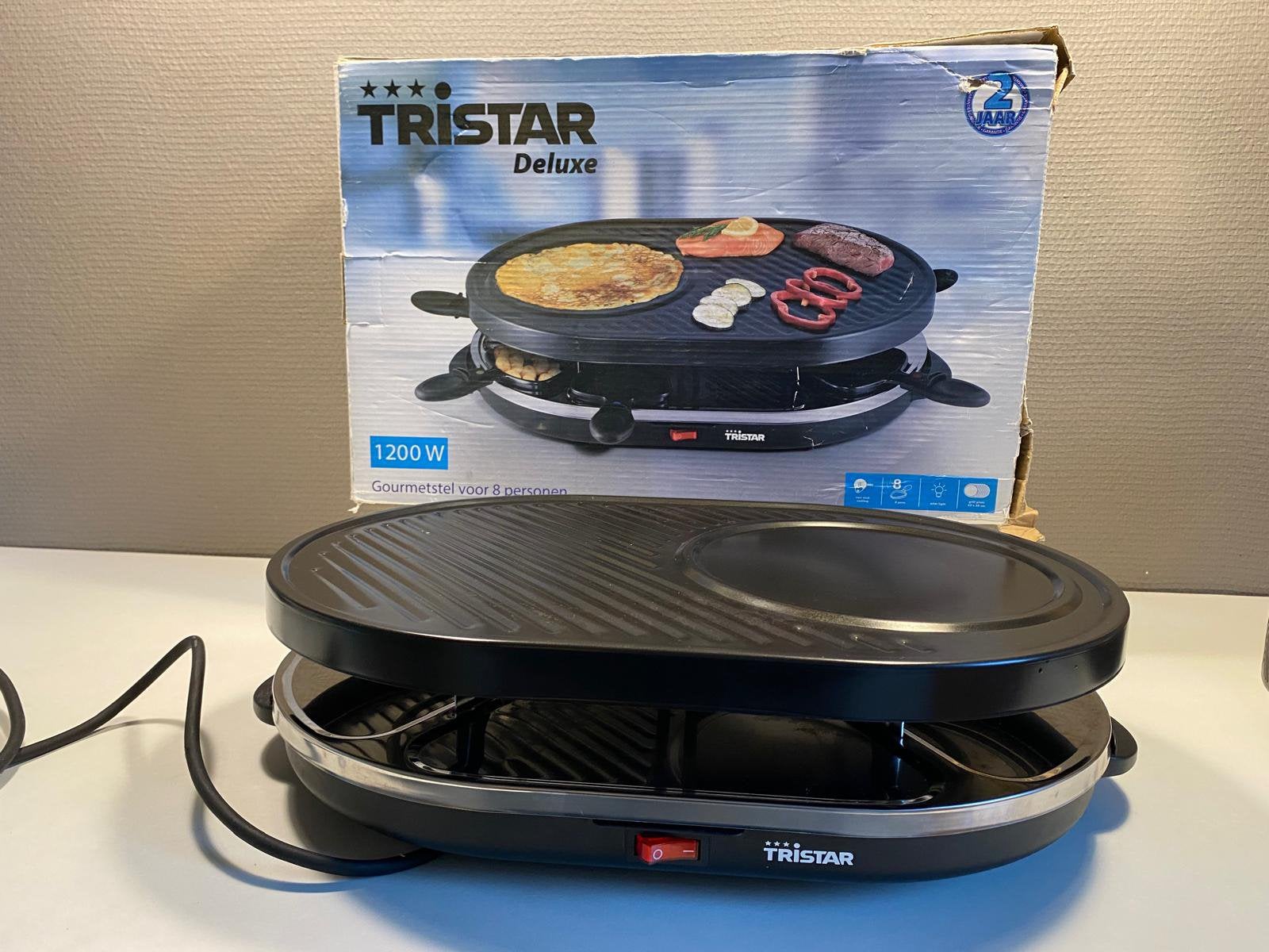 Tristar Gourmetset 8 personen, Ophalen of Verzenden, Zo goed als nieuw, 8 personen of meer