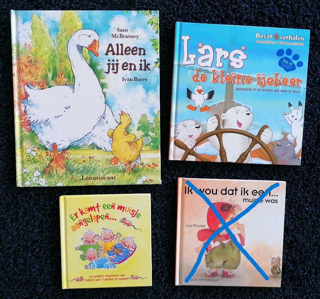 Prentenboeken (3x) voor peuters en kleuters ZGAN., Verzenden, Zo goed als nieuw, Diverse auteurs, Prentenboek