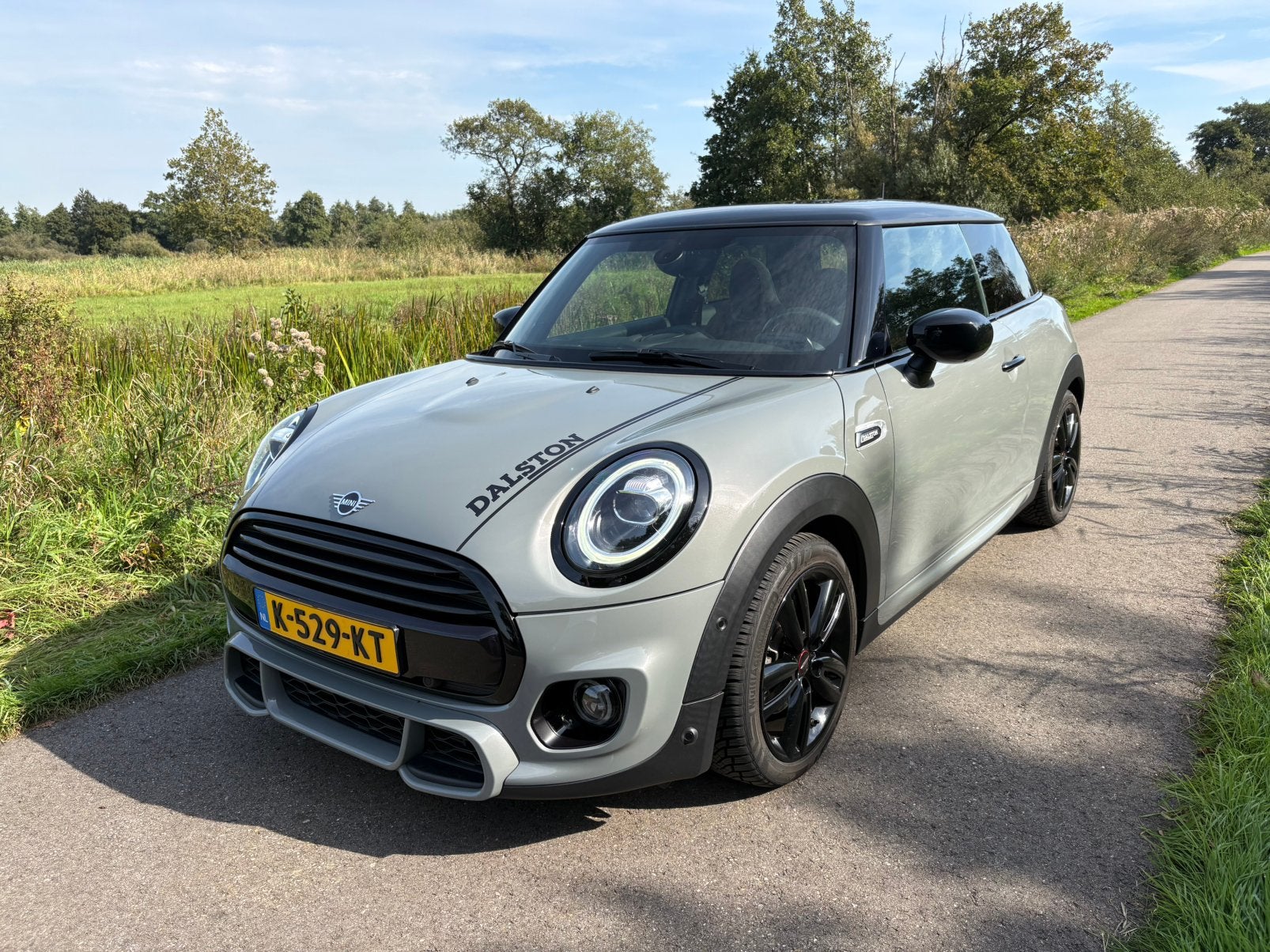 Mini 1.5 Cooper Dalston Edition John Cooper Works, Auto's, Voorwielaandrijving, Zwart, 4 stoelen, 49 €/maand