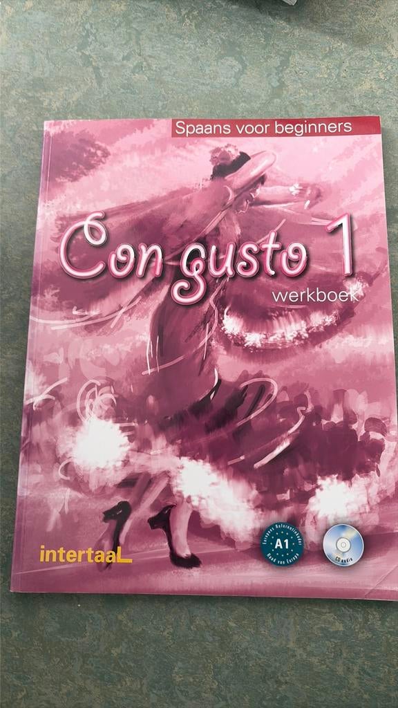 Con gusto 1  - Tekstboek en leerbork, Boeken, Schoolboeken, Ophalen of Verzenden, Zo goed als nieuw, E.M. Lloret Ivorra, Nederlands