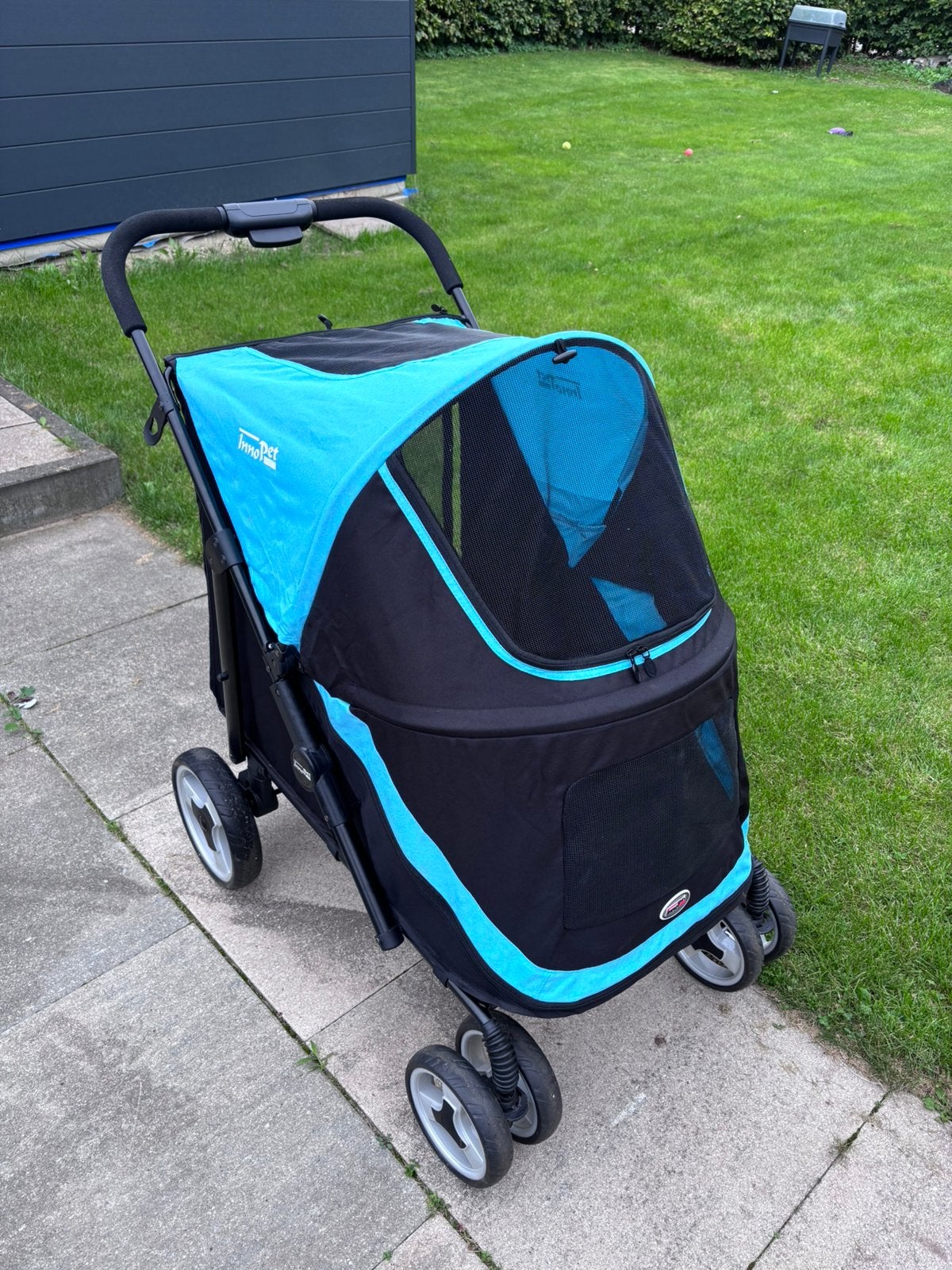 Innopet Mamut honden buggy met regenhoes voor grote hond, Dieren en Toebehoren, Ophalen, Zo goed als nieuw