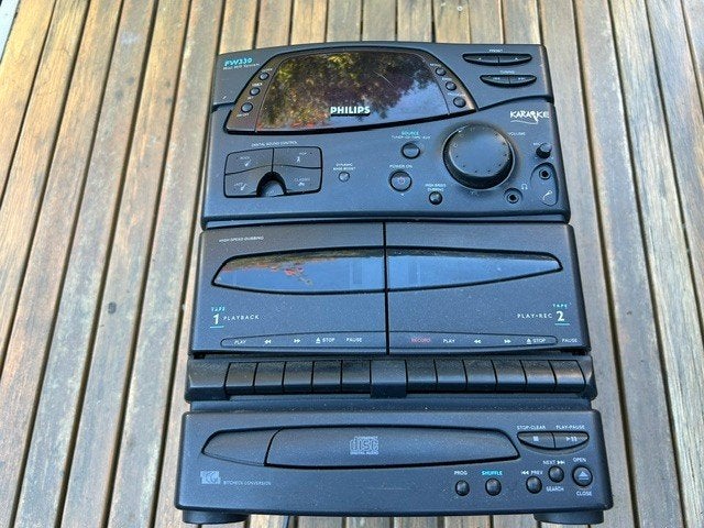 Philips mini stereo toren, Ophalen, Philips, Gebruikt, Dvd-speler