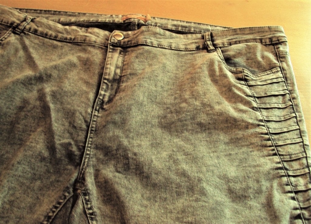 Spijkerbroek slim denim wear maat 58, Overige jeansmaten, Ophalen of Verzenden, Zo goed als nieuw, Grijs