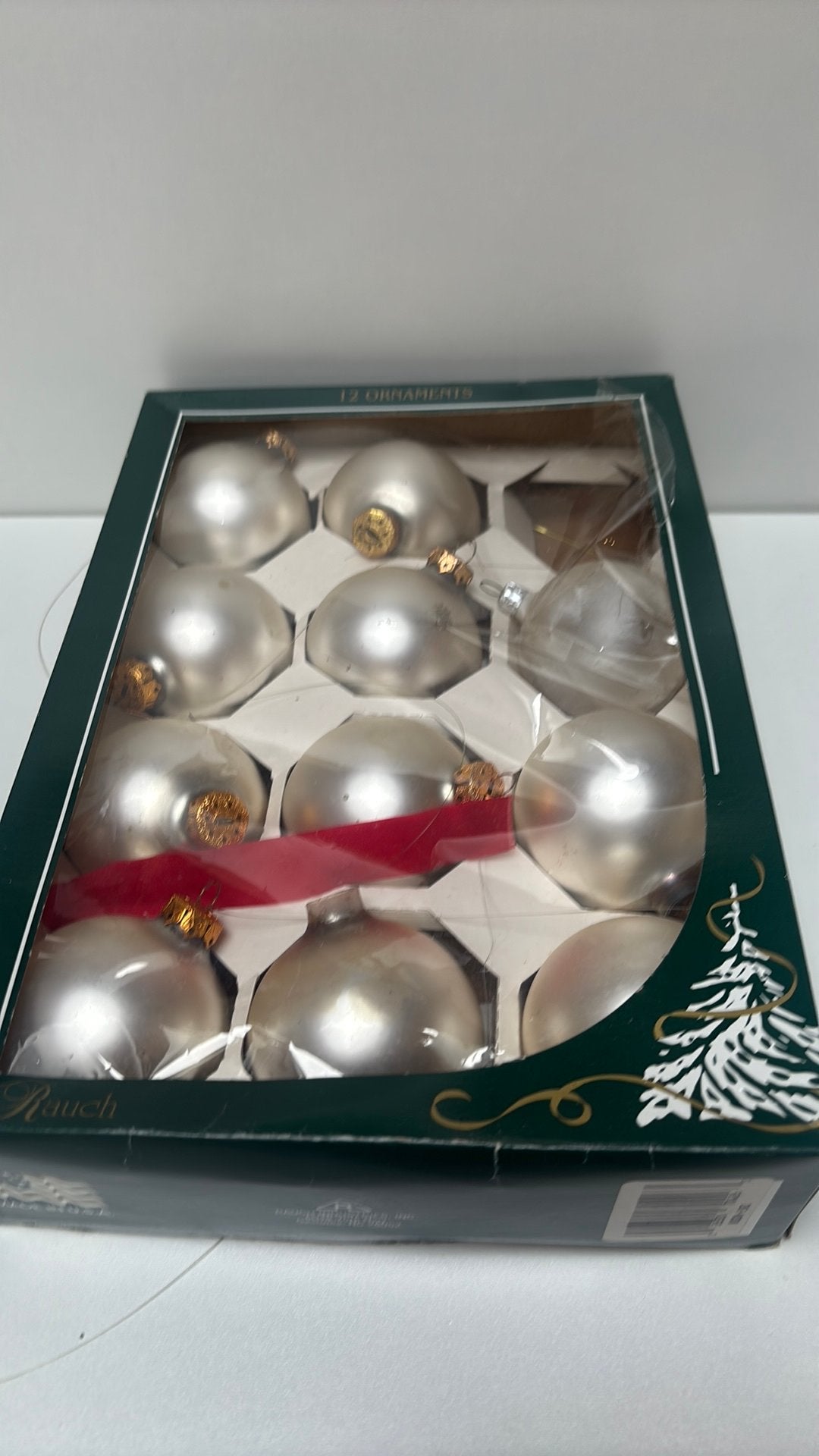 11 vintage kerstballen, Diversen, Kerst, Ophalen of Verzenden, Gebruikt