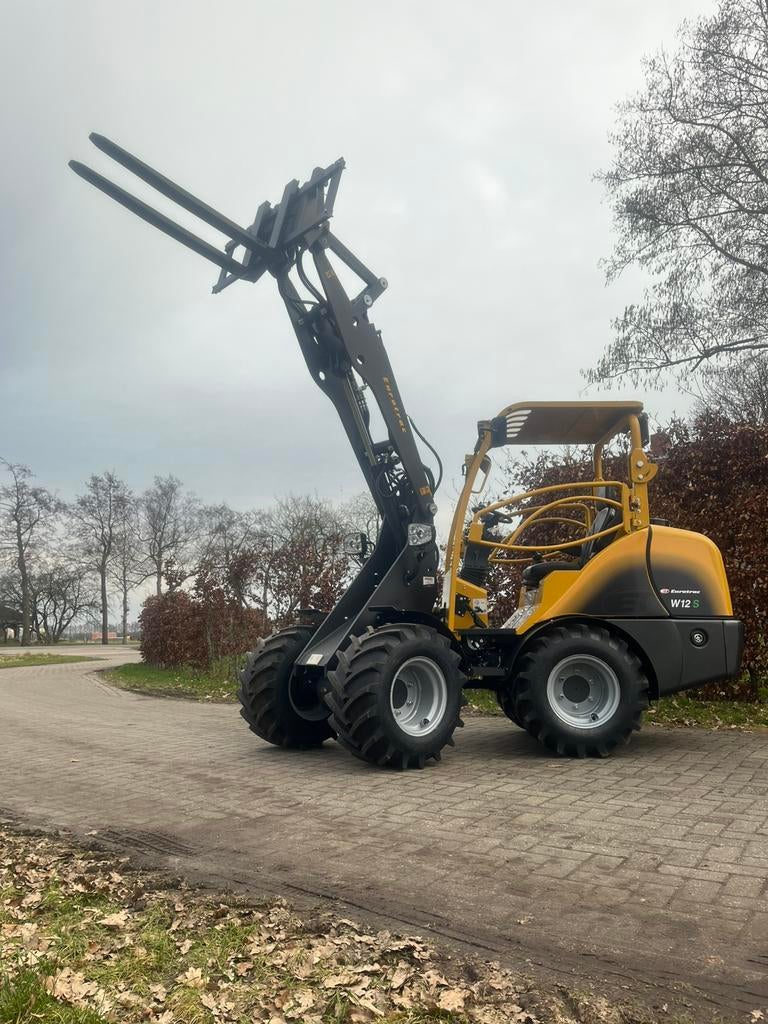 Eurotrac W12S minishovel NIEUW, Ophalen, Wiellader of Shovel