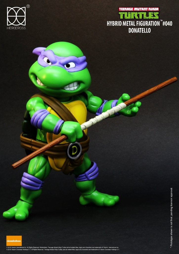 HEROCROSS hybrid metal Teenage Mutant Ninja Turtles TMNT set, West Campus 1 76863 Herxheim (DE), Actiefiguur of Pop, Heo GmbH