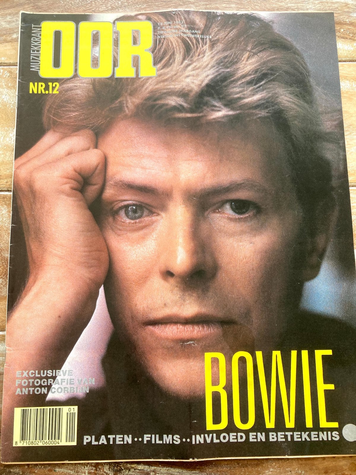Muziekkrant OOR 1983 Special DAVID BOWIE Bill Nelson SCABS, Ophalen of Verzenden, Zo goed als nieuw, Muziek, Film of Tv