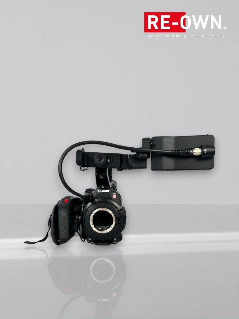 Canon Eos C200 videocamera + Canon ef-s 17-85mm + doos, Canon, Canon, ,, 20x of meer