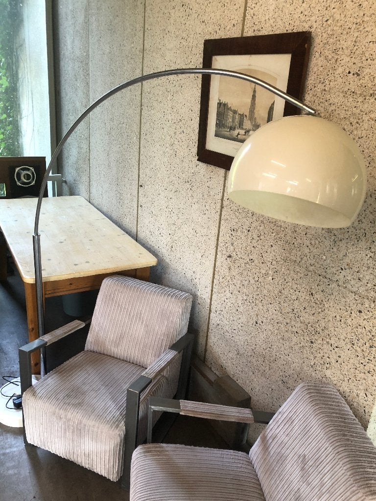 Booglamp, in hoogte verstelbaar, Ophalen, Gebruikt, Vintage, modern, E27 (groot)
