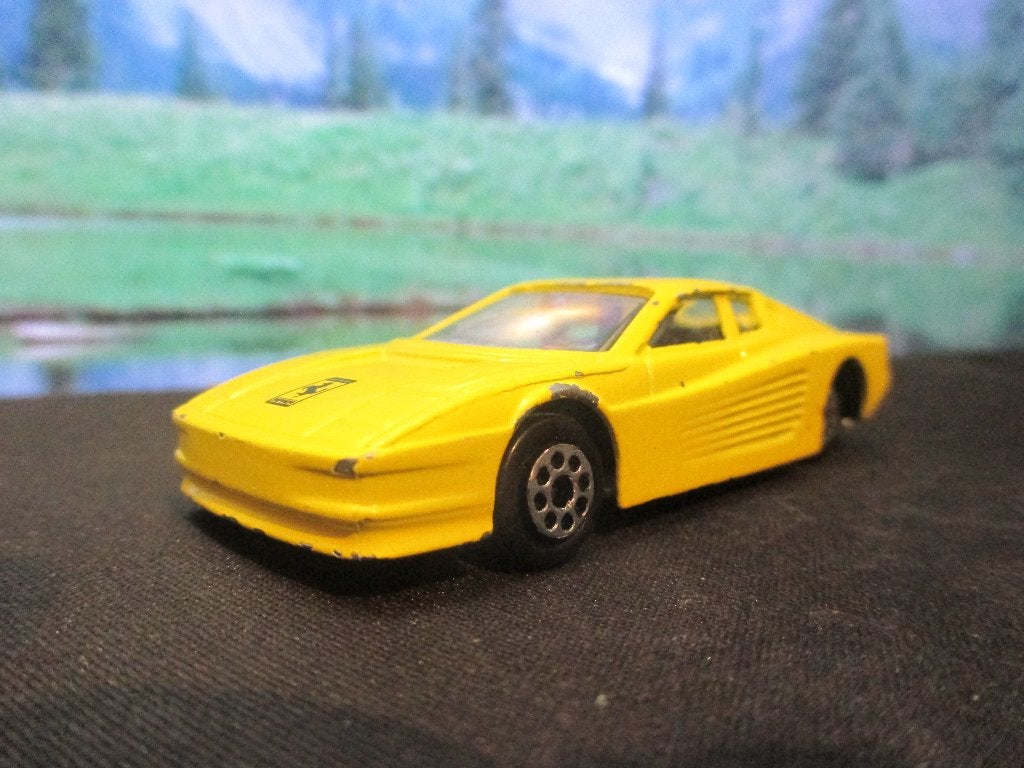 1:60 1984 Ferrari Testa Rossa - Majorette, Ophalen of Verzenden, Gebruikt, Auto