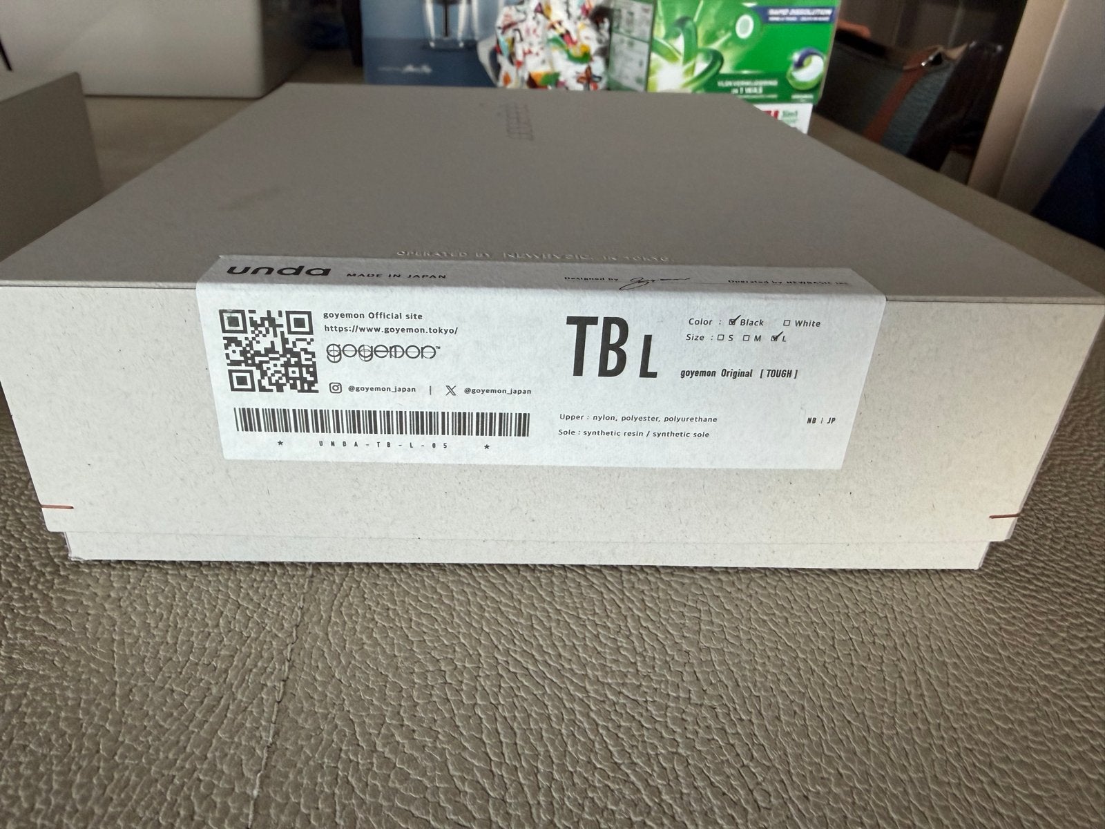 Goyemon TBL Slippers - Nieuw in doos, Ophalen of Verzenden, Nieuw, Zwart