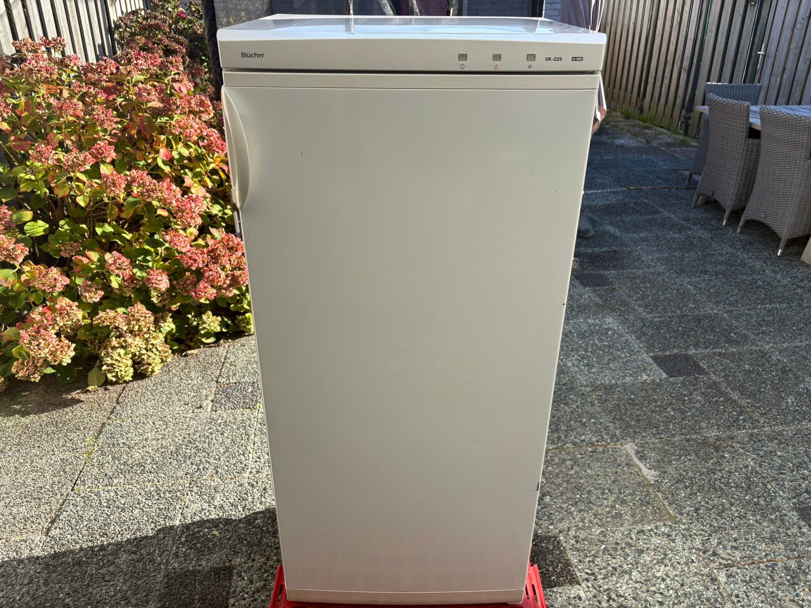 Blücher Vrieskast Vriezer Wit Vrijstaand 6 Lades werkt prima, Witgoed en Apparatuur, Gebruikt, 120 tot 140 cm, Minder dan 60 cm