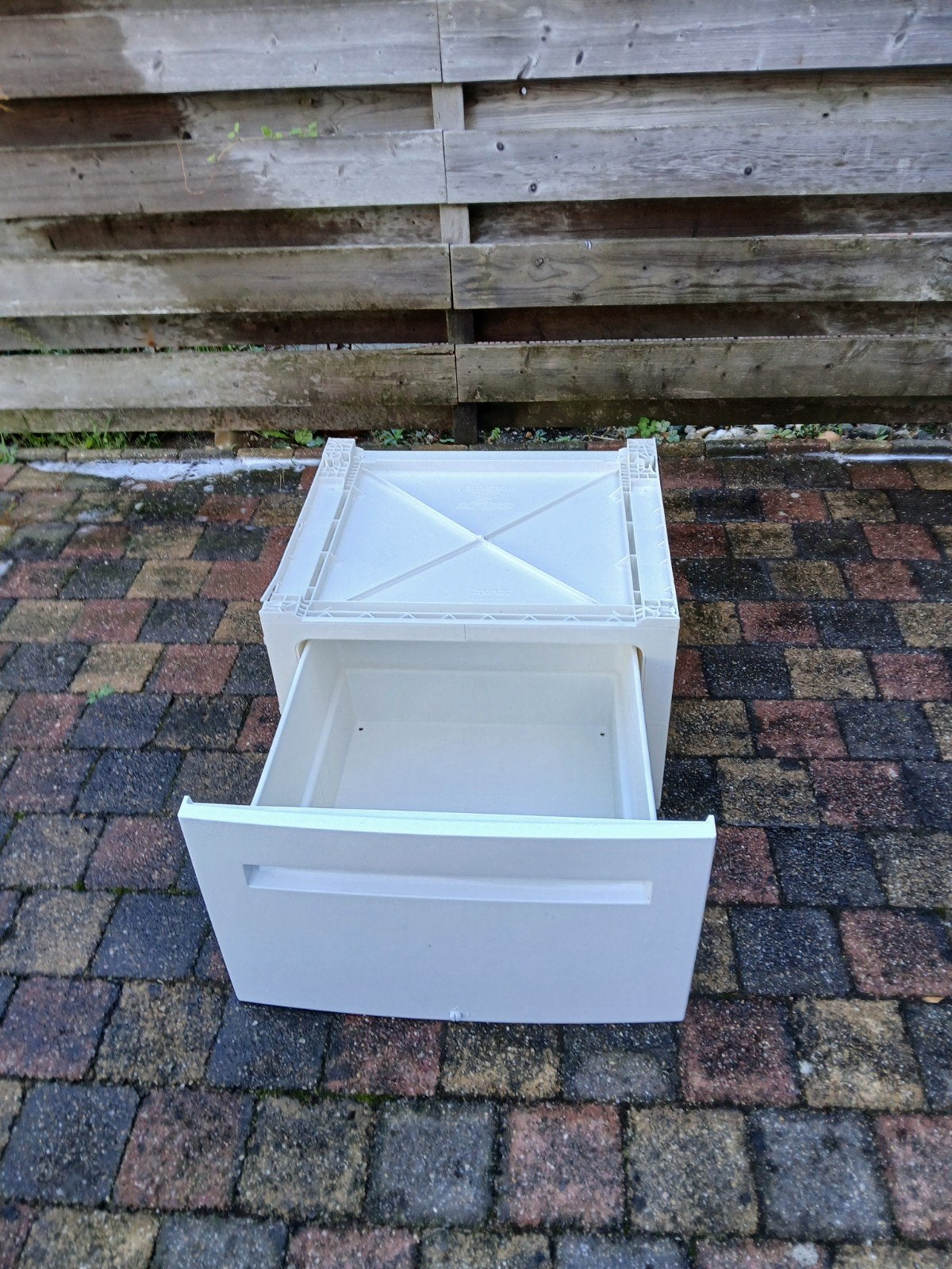 Wasmachine/droger verhoger met lade, Witgoed en Apparatuur, Onderdelen en Toebehoren, Ophalen, Zo goed als nieuw