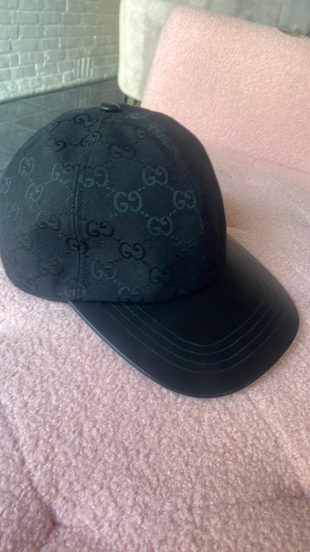 Gucci pet, Kleding | Heren, Hoeden en Petten, Verzenden, Zo goed als nieuw, 58 of 59 cm (L, 7¼ of ⅜ inch), Pet