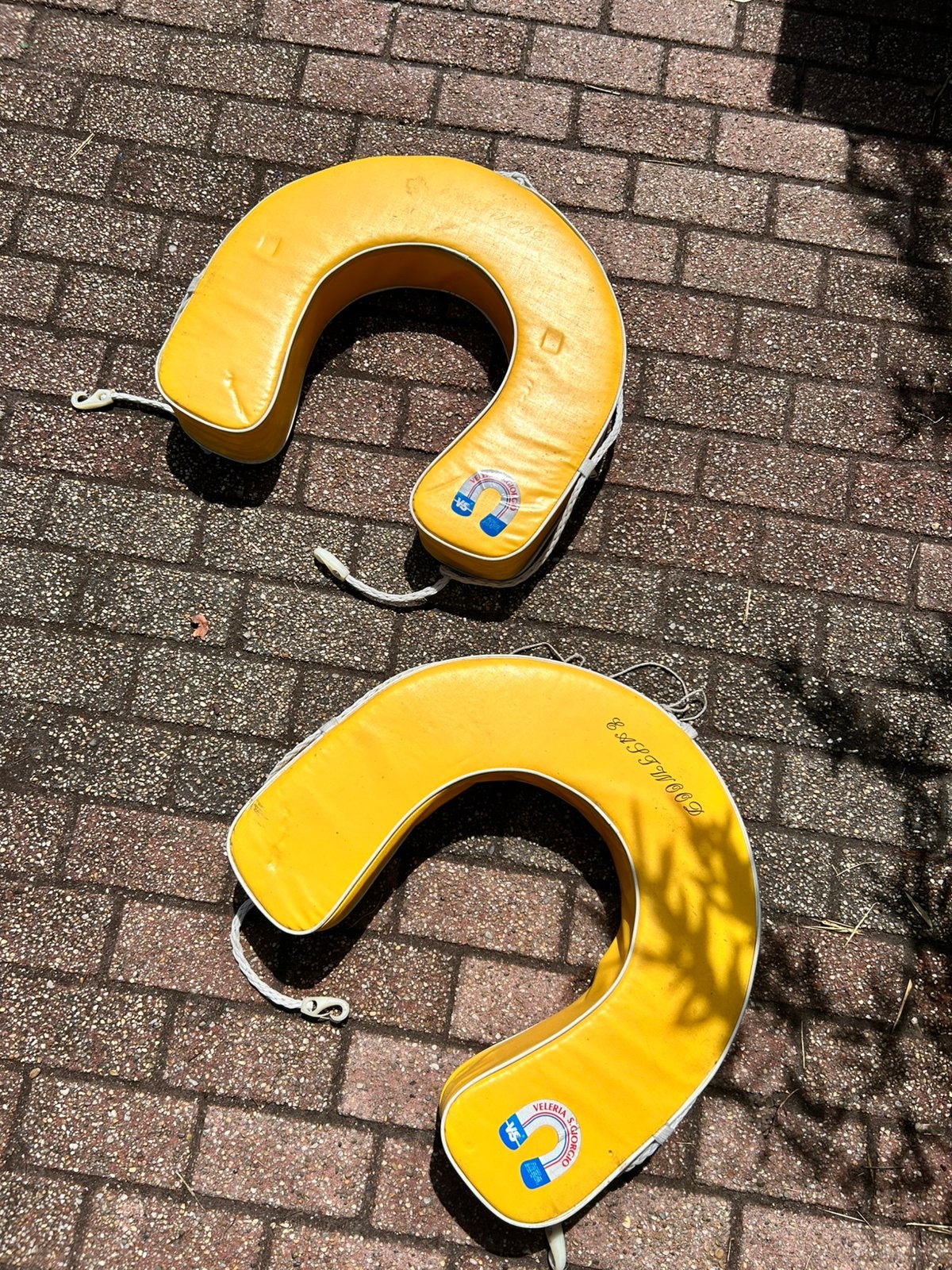 Retro reddingsboei in hoefijzervorm, Ophalen, Gebruikt, Overige typen, Zeilboot of Motorboot