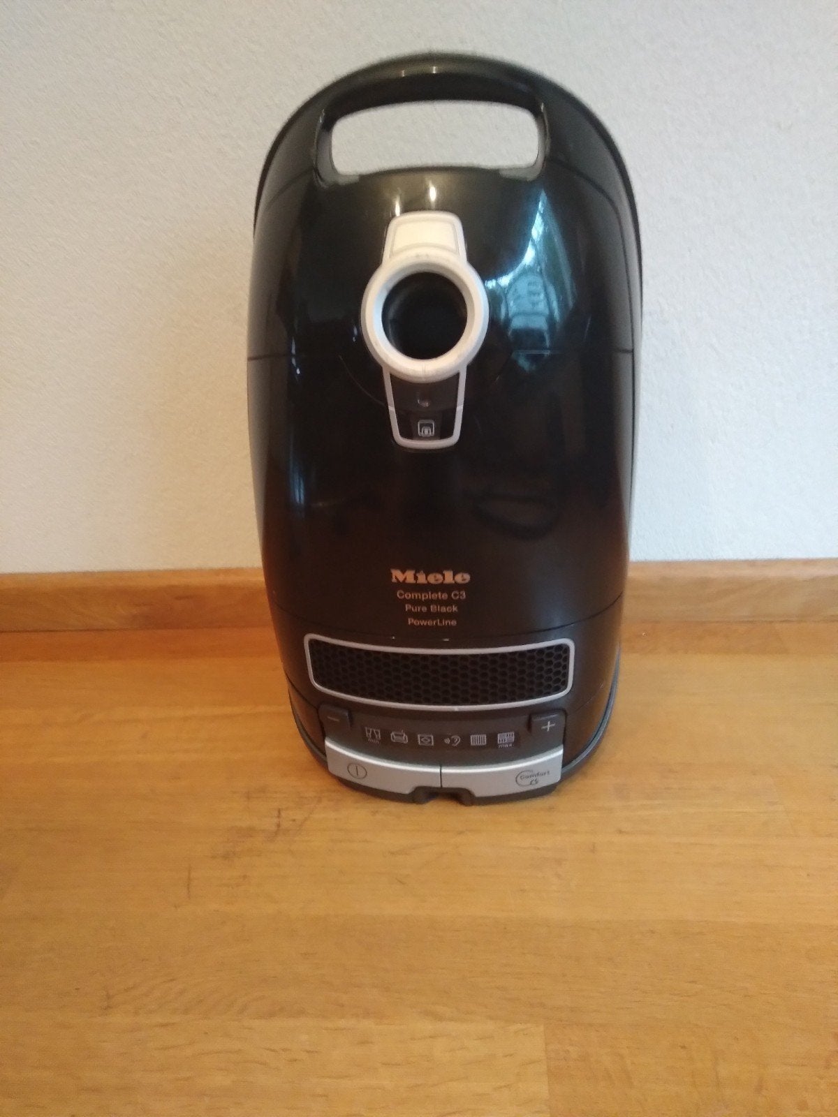 Miele Complete C3 Pure Black PowerLine, Gebruikt, Inclusief accessoires, Miele, Sledestofzuiger