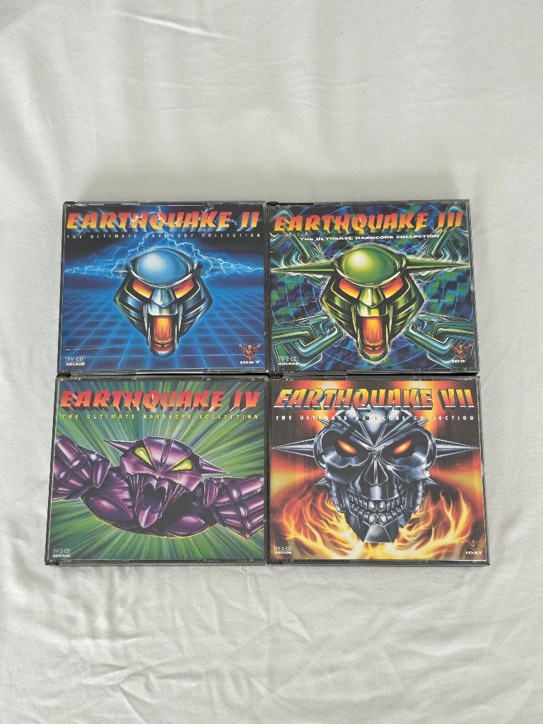 4x Earthquake CD's, Ophalen of Verzenden, Zo goed als nieuw, Overige genres
