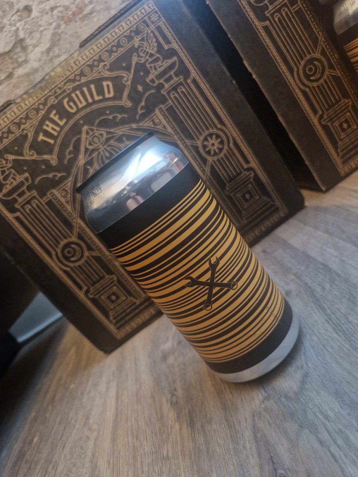 Moersleutel- Barcode Black & Yellow, Ophalen of Verzenden