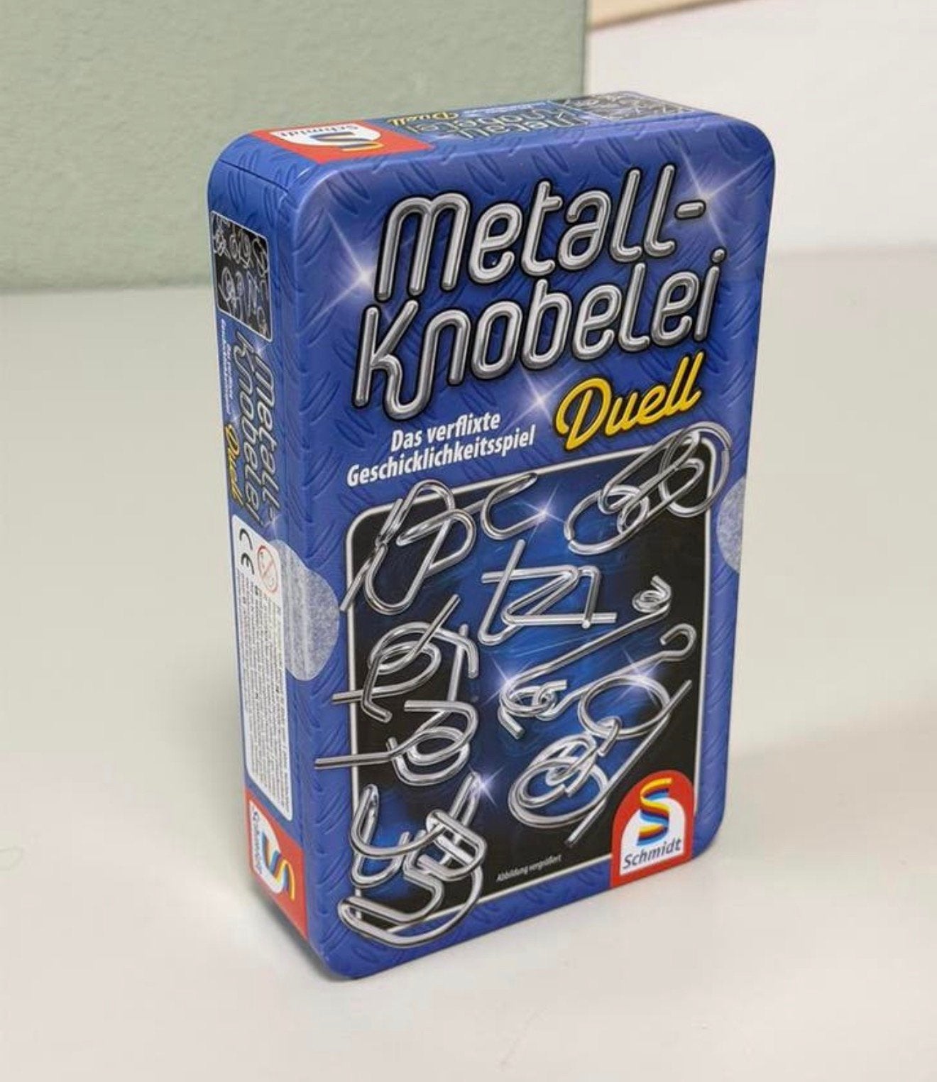 Schmidt Metall-Knobelei Duell Metalen knoop Puzzel Set, Nieuw, Ophalen of Verzenden, H, H