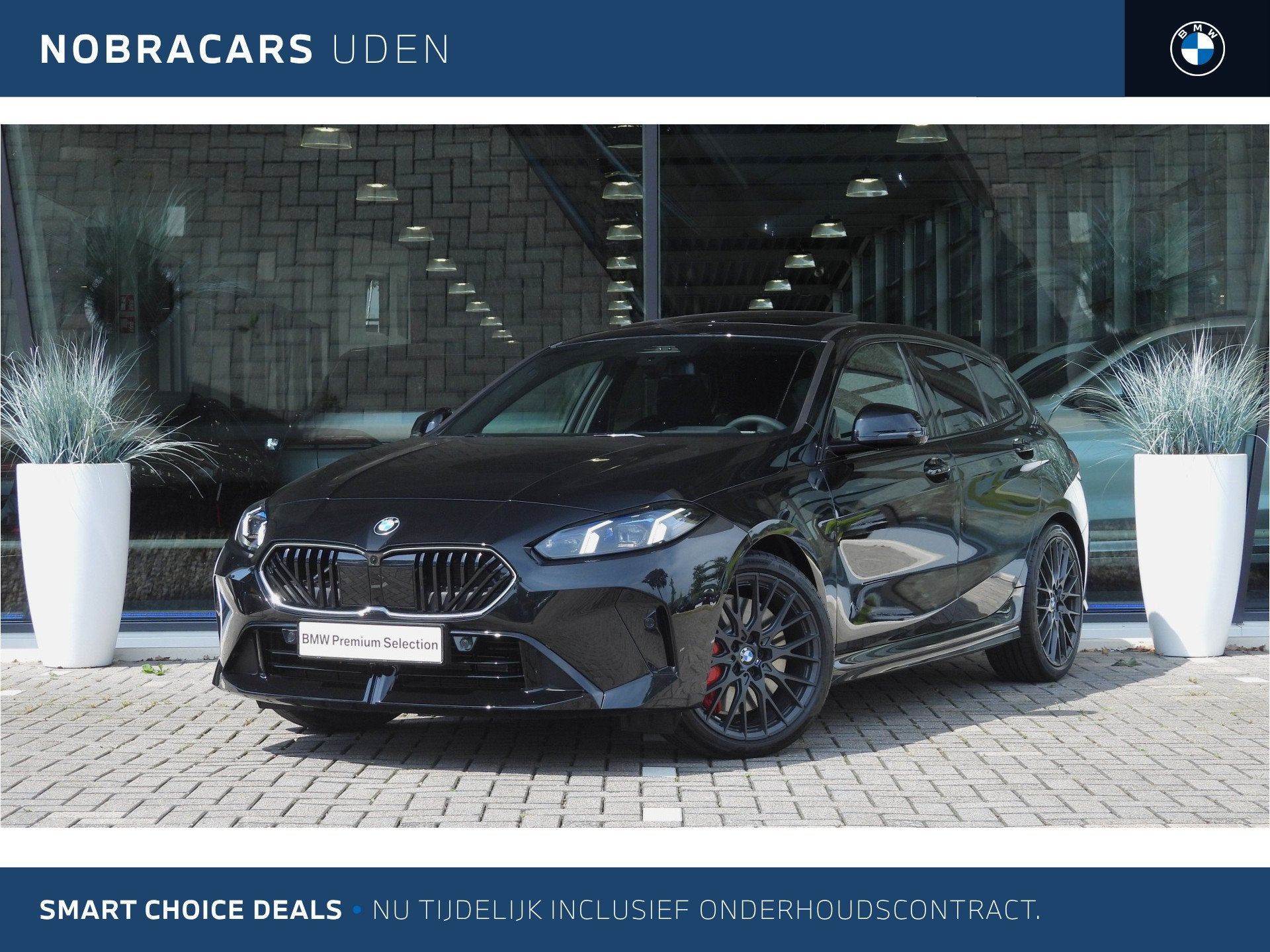 BMW 1 Serie 120 M Sport Automaat / Panoramadak / Sportstoele, Auto's, 156 pk, Met garantie (alle), Zwart, Origineel Nederlands