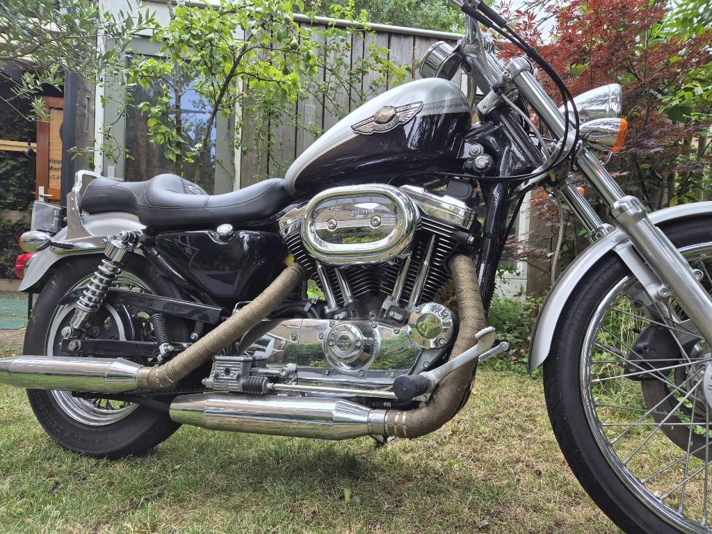 Harley-Davidson XL 1200 C Sportster Custom 2003 aniversery, Motoren, 2 cilinders, Chopper, Gebruikt, Particulier