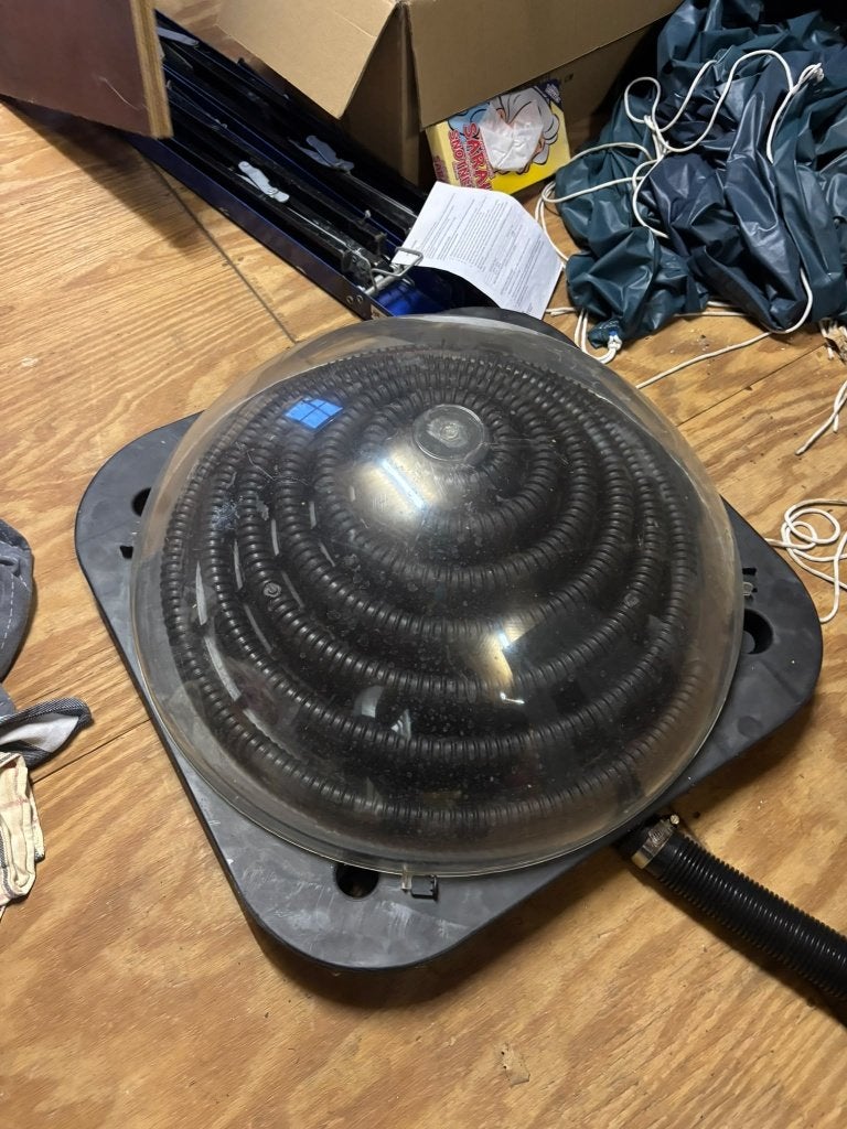 Solar verwarming zwembad, Tuin en Terras, Ophalen, Gebruikt, Verwarming