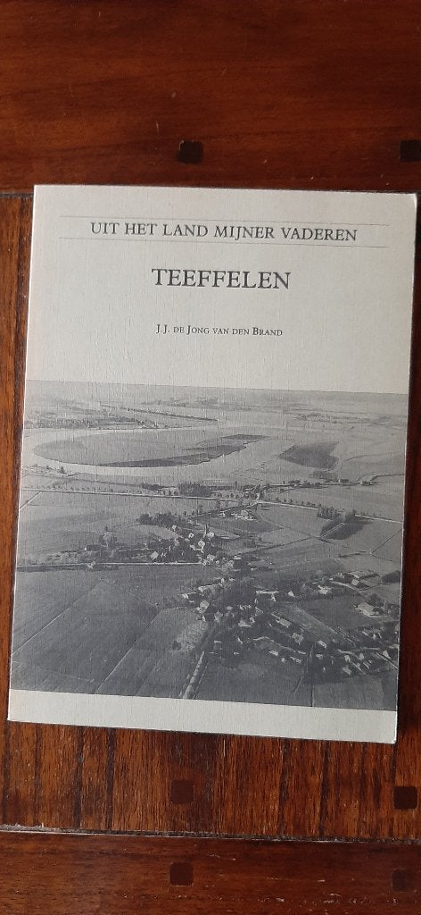 Teeffelen uit het land mijner vaderen J.J. de Jong v.d.Brand, Boeken, Ophalen of Verzenden, Zo goed als nieuw