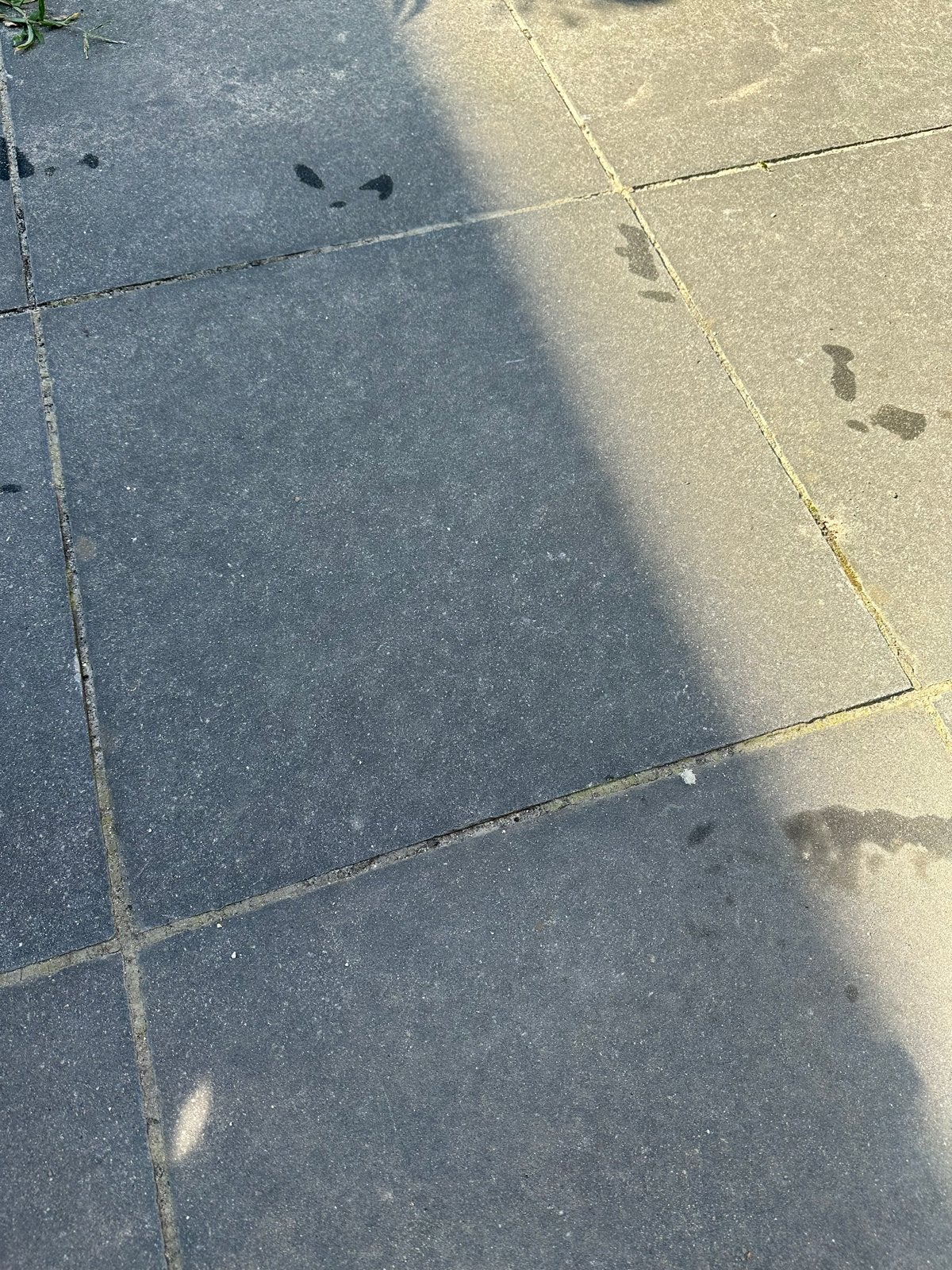 Betontegels antraciet 50x50 cm voor 40-45m2 terras, Ophalen, Gebruikt, 10 m² of meer, Vloertegels