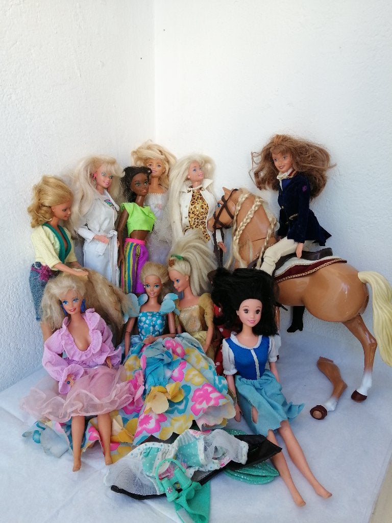 Barbies uit 1966,1988,1991,1993 en 2015, Ophalen of Verzenden, Gebruikt, Pop