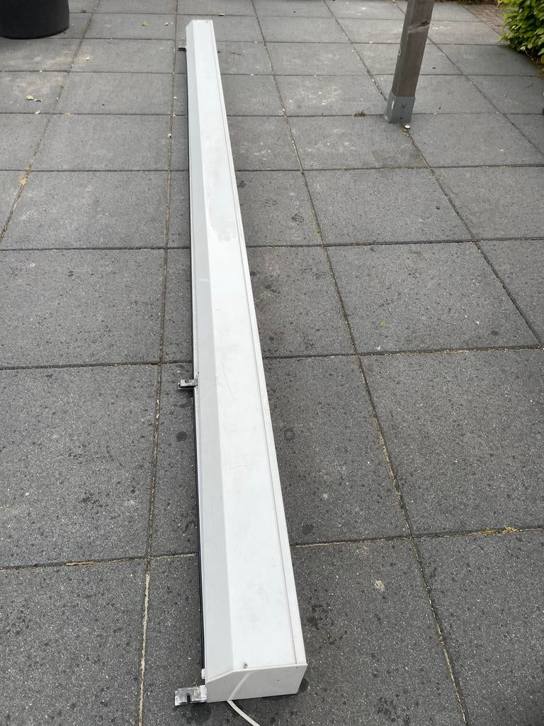 heroal electrische screen, Tuin en Terras, 150 tot 300 cm, Ophalen, Zo goed als nieuw