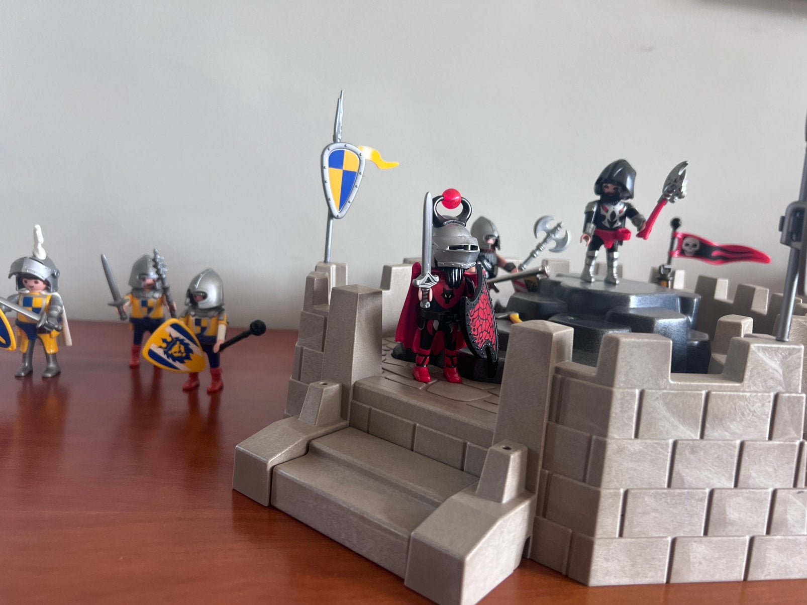 Playmobil ridderburcht 4217, Kinderen en Baby's, Ophalen of Verzenden, Gebruikt, Knights