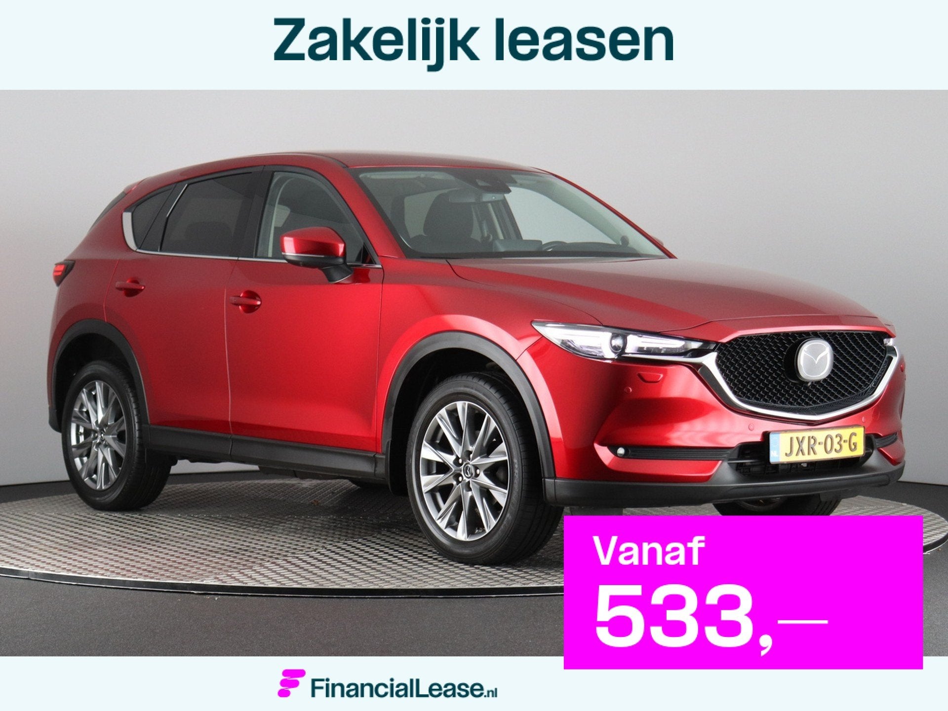 Mazda CX-5 2.5 SkyActiv-G 194 (360Cam / ACC / Stoel-Stuurver, 12 maanden, Stof, Gebruikt, 4 cilinders