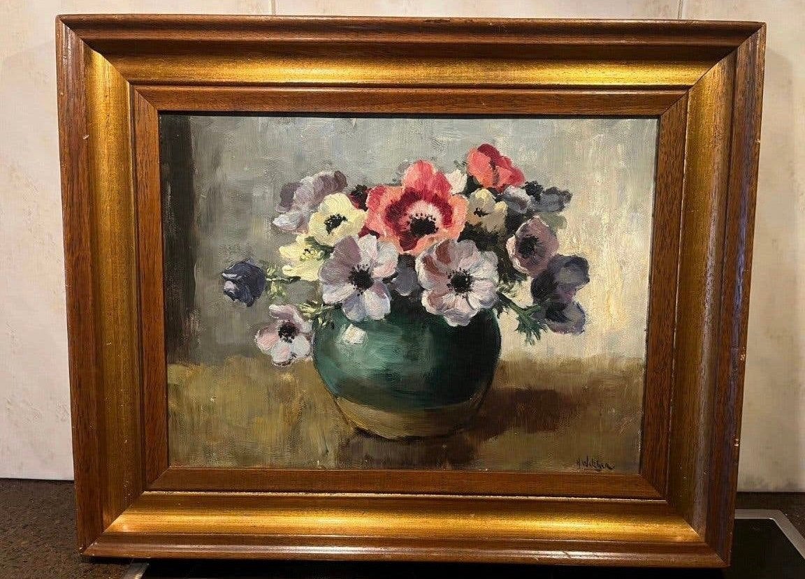 Haagse school Henk Welther, olieverf schilderij, Ophalen